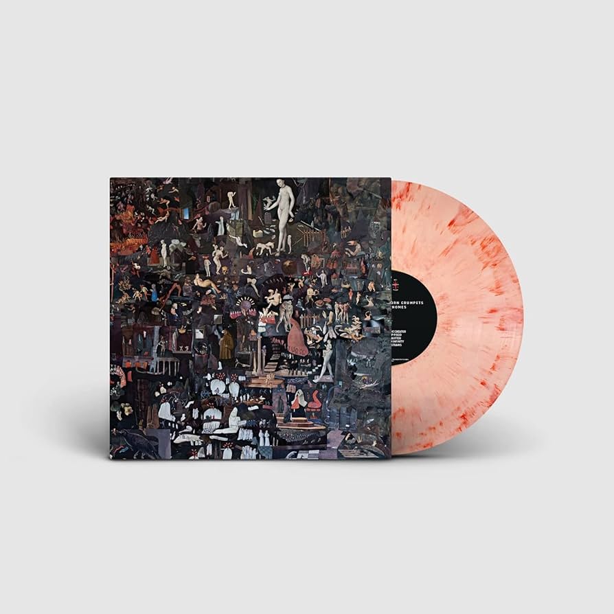 Psychedelic Porn Crumpets - Night Gnomes [Red Natural Swirl] Vinyl Record
