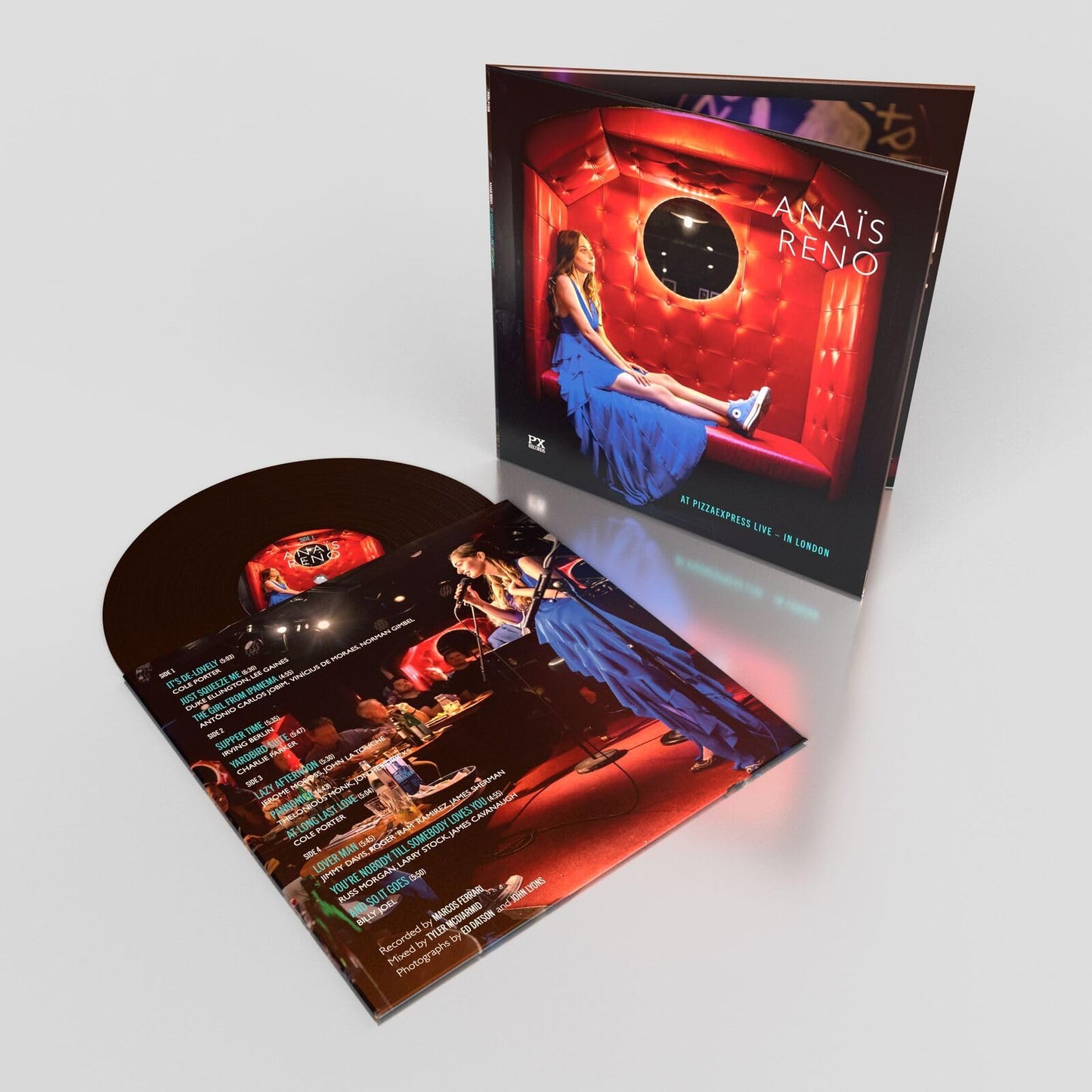 Reno, Anais - At Pizzaexpress Live: In London [LP] Vinyl Record Album Cover
