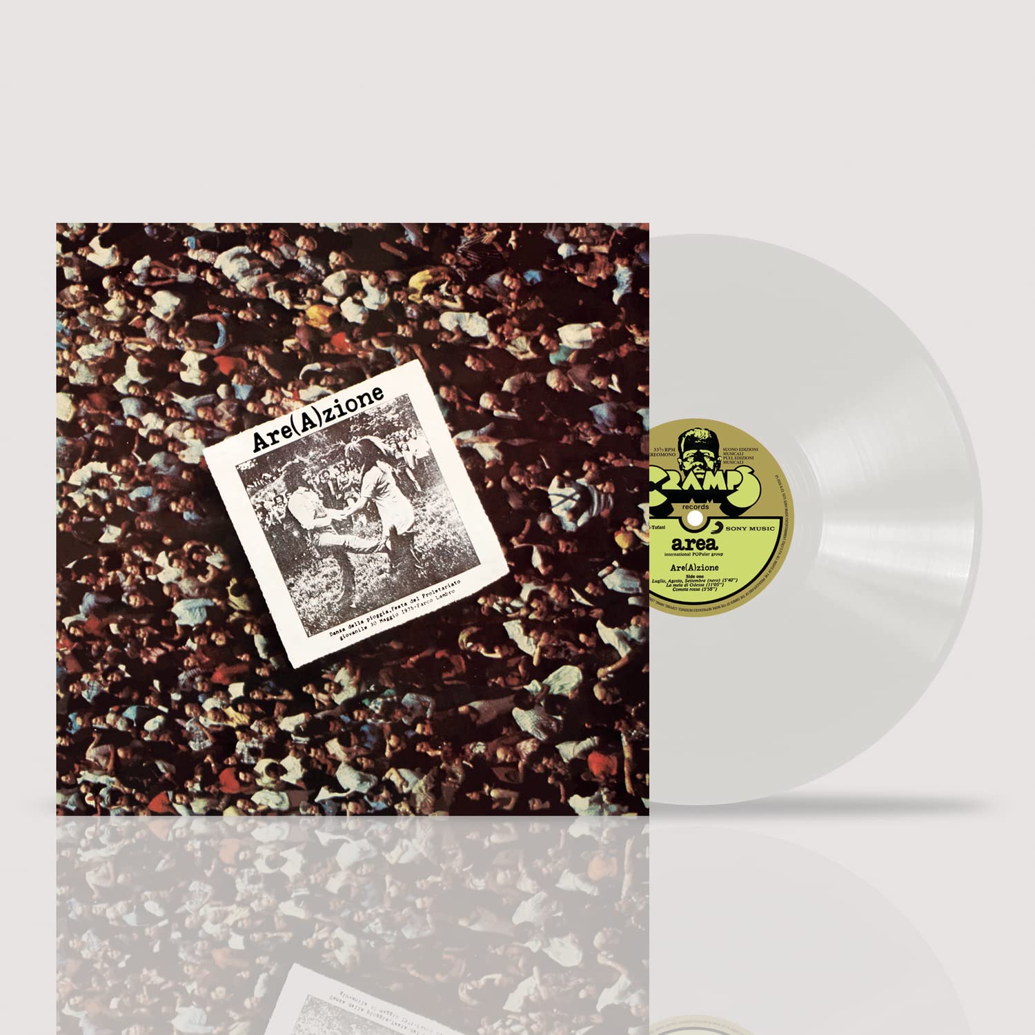 Area - Are(A)Zione [Colored Vinyl] [180 Gram] (Wht) (Ita) Vinyl Record Album Cover