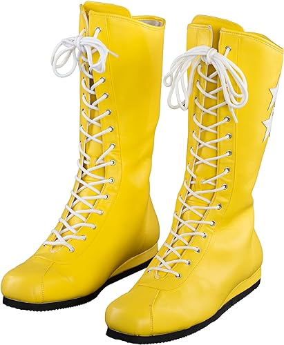 Macho Wrestler Man Madness Yellow Boots