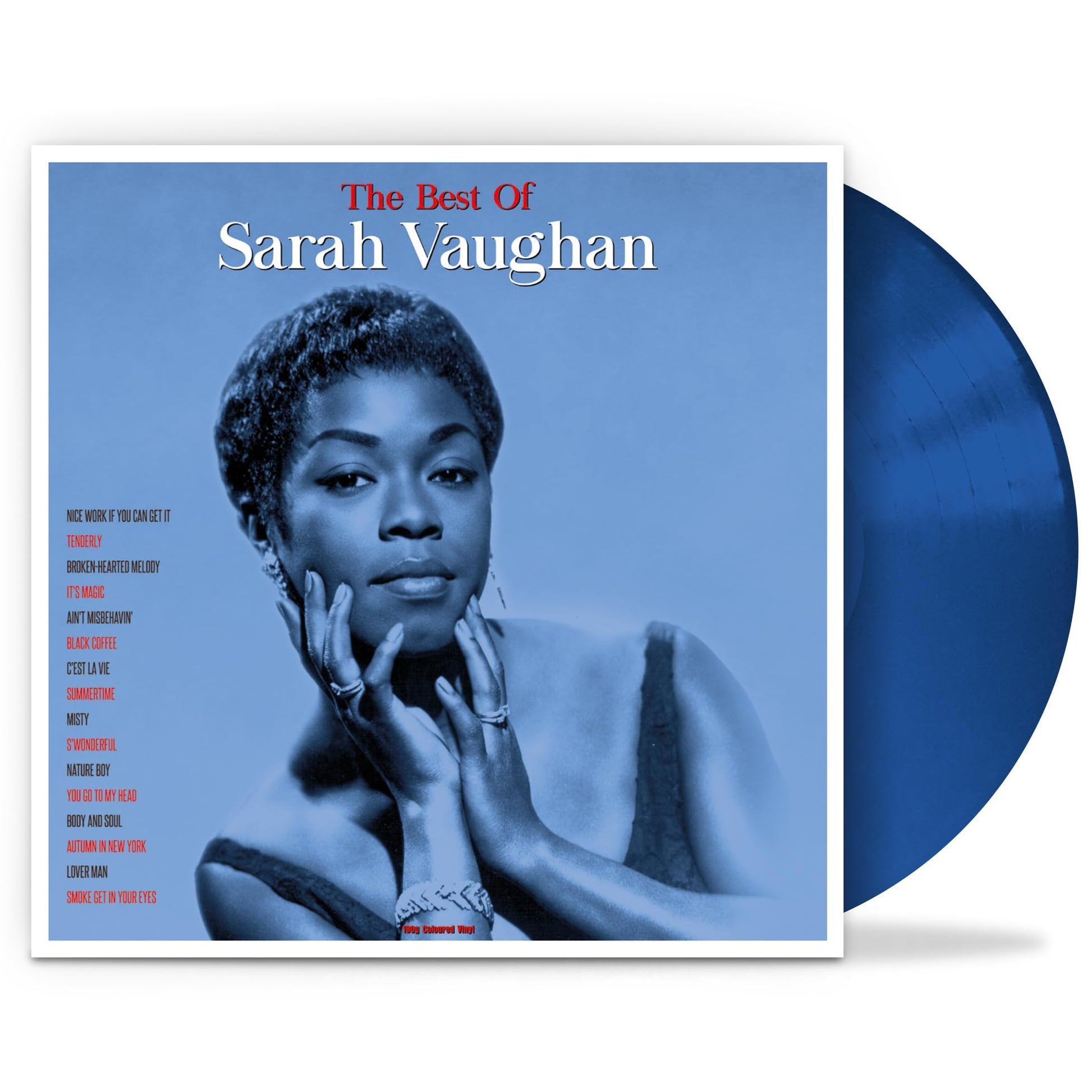 Sarah Vaughan - Best Of (Blue) [180 Gram] (Uk) Vinyl Record Album Cover
