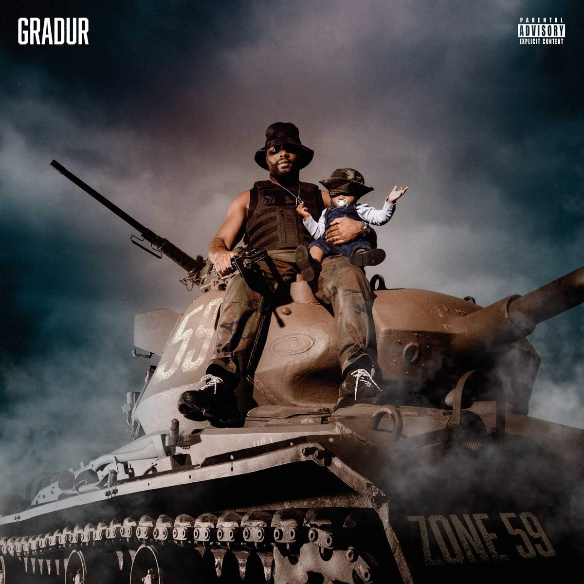 Gradur - Zone 59 (Fra) [LP] Vinyl Record Album Cover