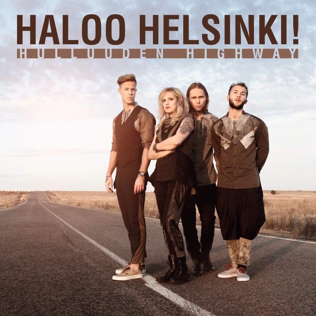 Haloo Helsinki - Hulluuden Highway [LP] Vinyl Record Album Cover