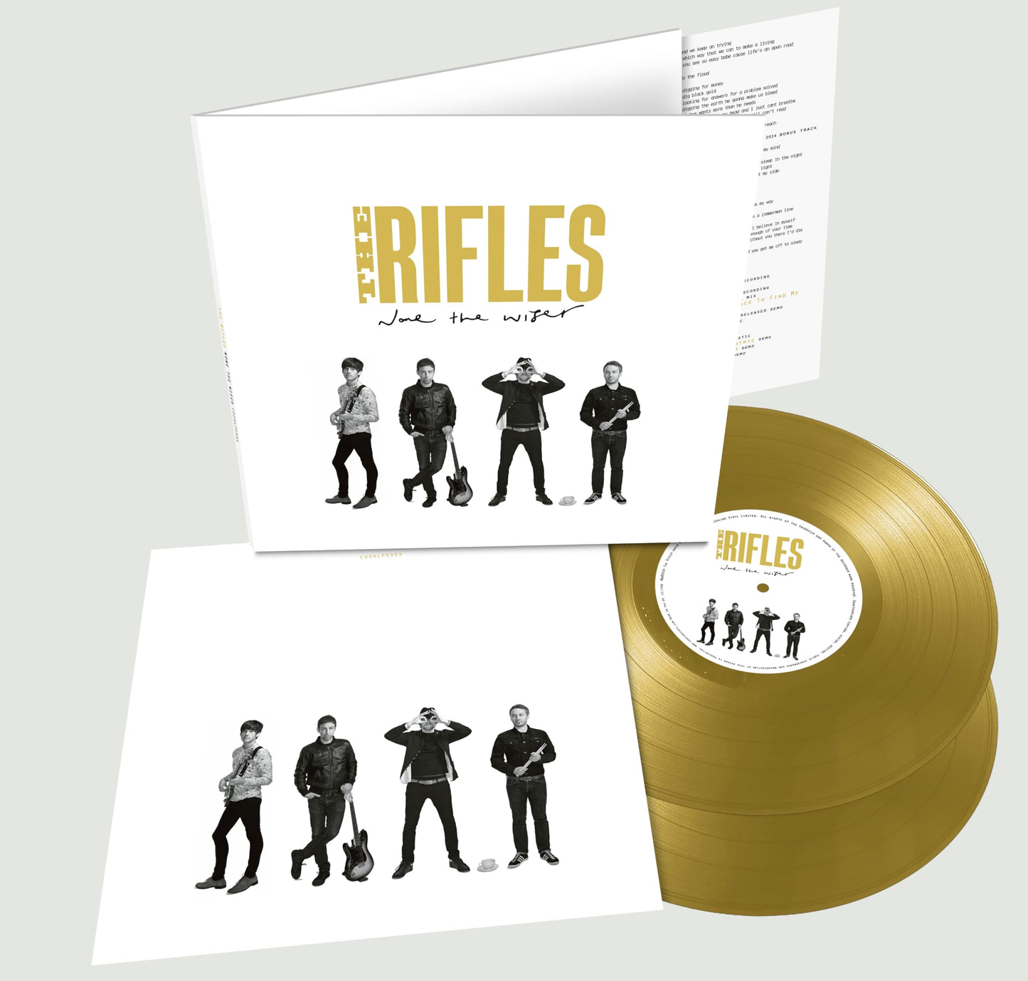 Rifles - None The Wiser - 10th Anniversary Edition (Uk) [LP] Vinyl Record Album Cover