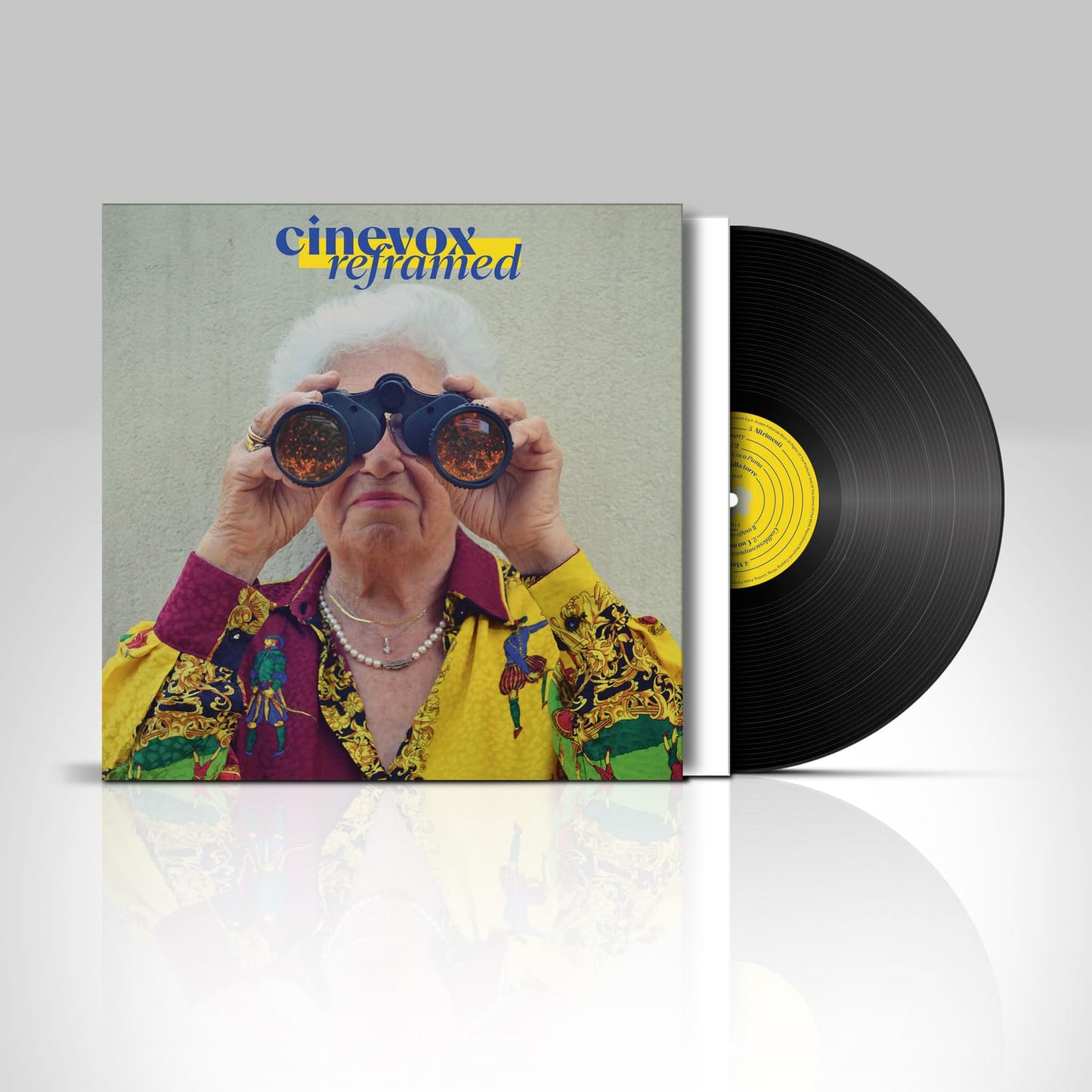 Cinevox Reframed / Various (Ita) - Cinevox Reframed / Various (Ita) [LP] Vinyl Record Album Cover