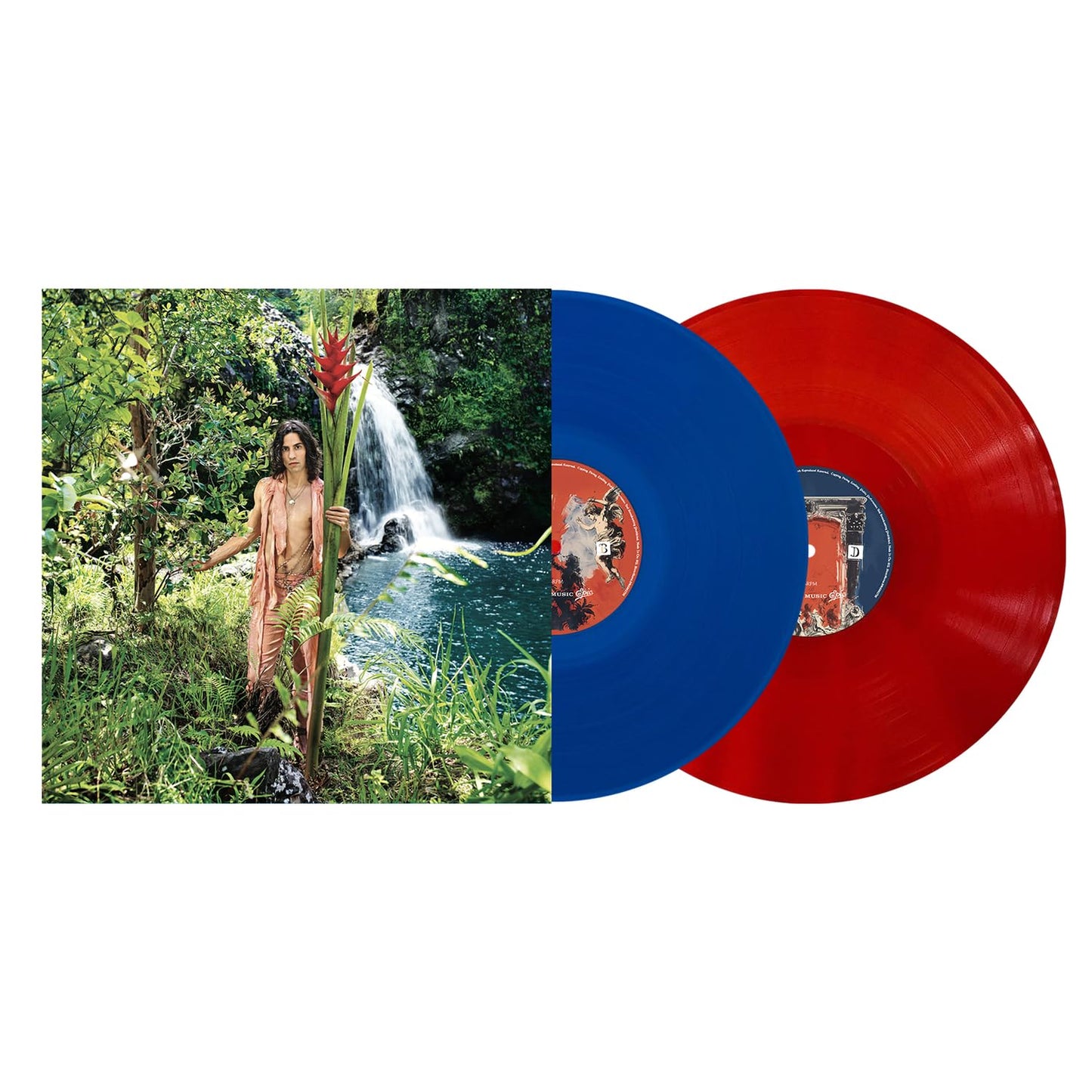 Tedua - La Divina Commedia - Deluxe (Blue) [Colored Vinyl] (Ofgv) Vinyl Record Album Cover