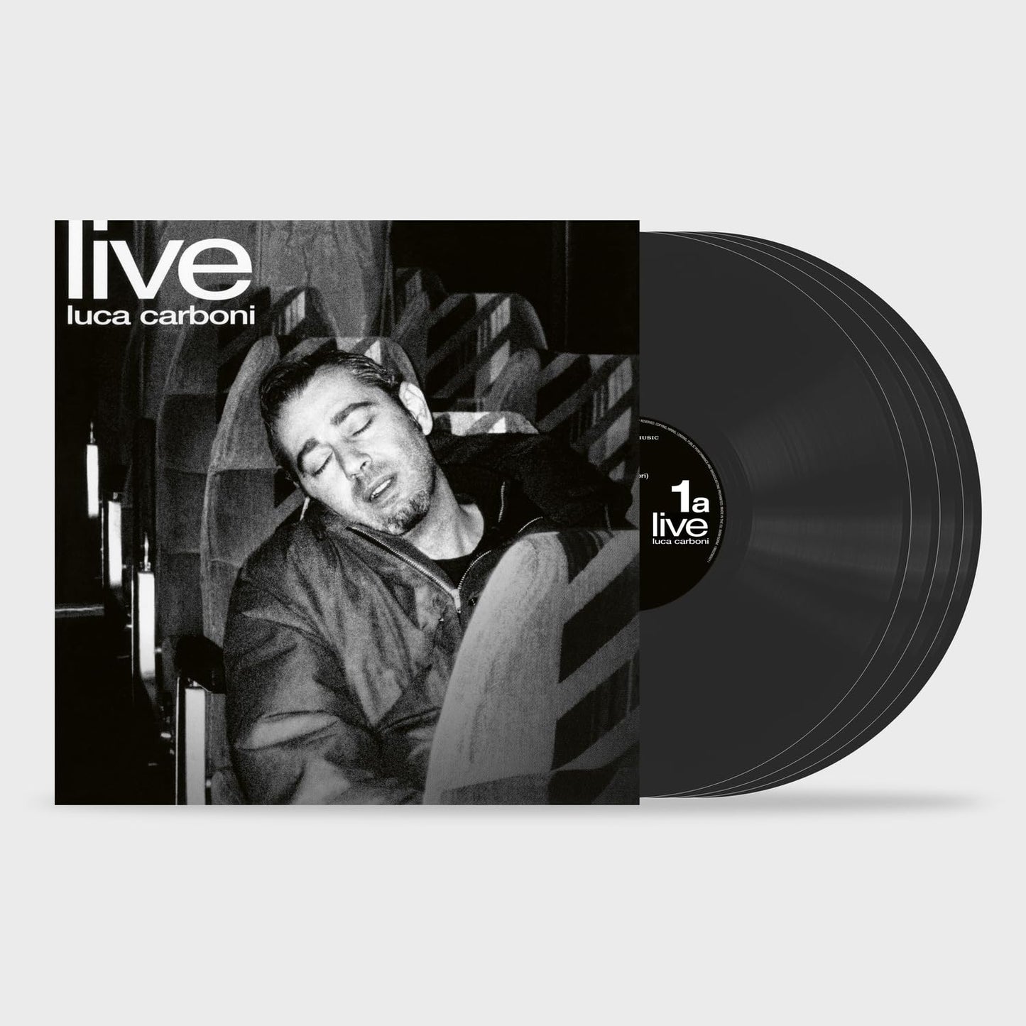 Luca Carboni - Luca Carboni Live (Blk) (Ita) [LP] Vinyl Record