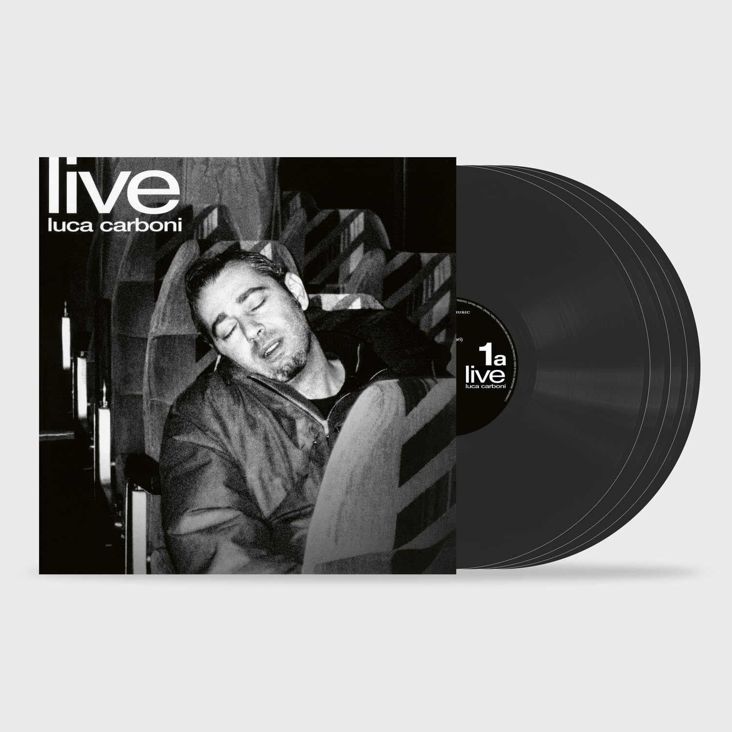 Luca Carboni - Luca Carboni Live (Blk) (Ita) [LP] Vinyl Record