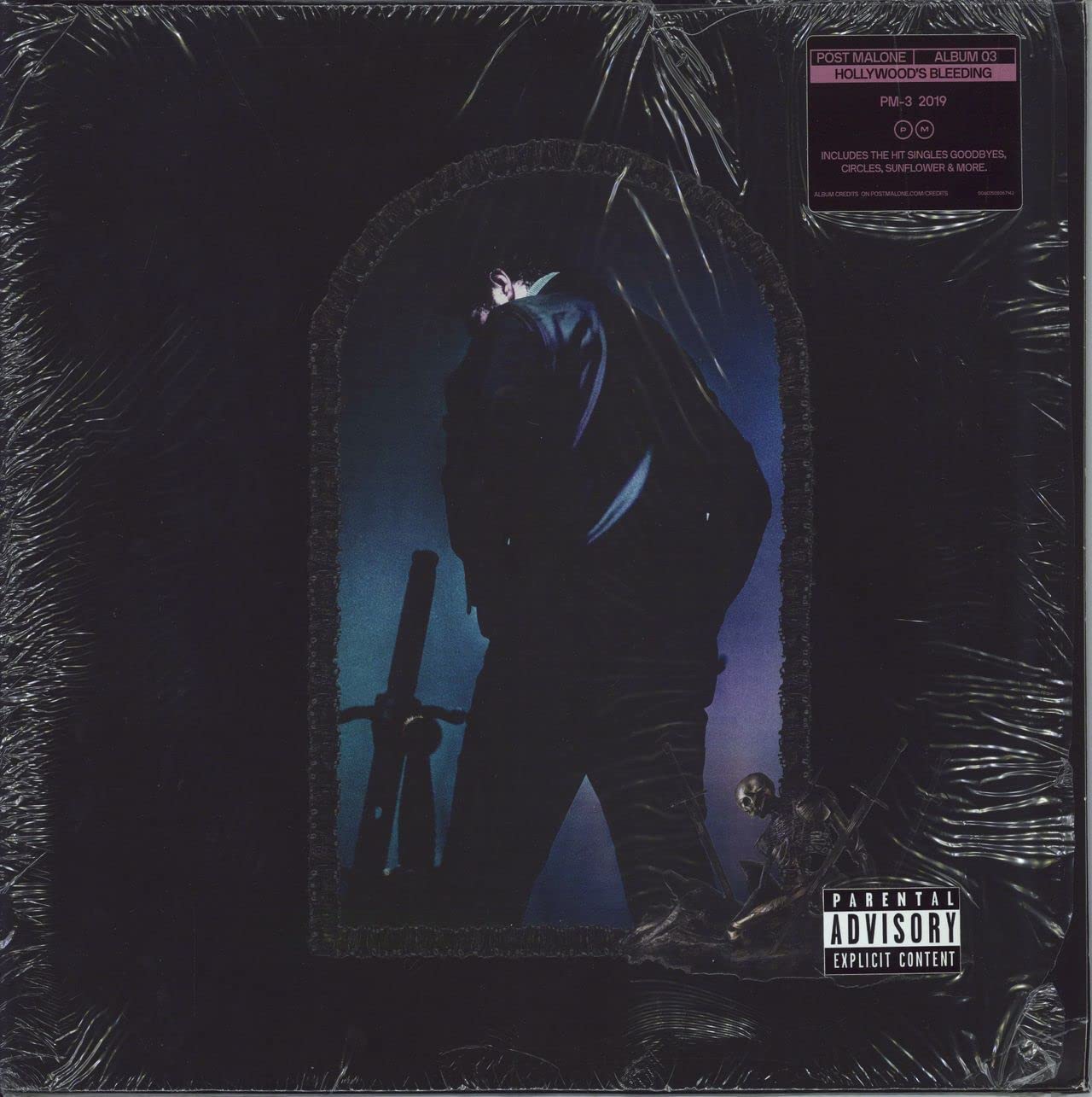 Post Malone - Hollywood's Bleeding [Colored Vinyl] (Lav) Vinyl Record Album Cover