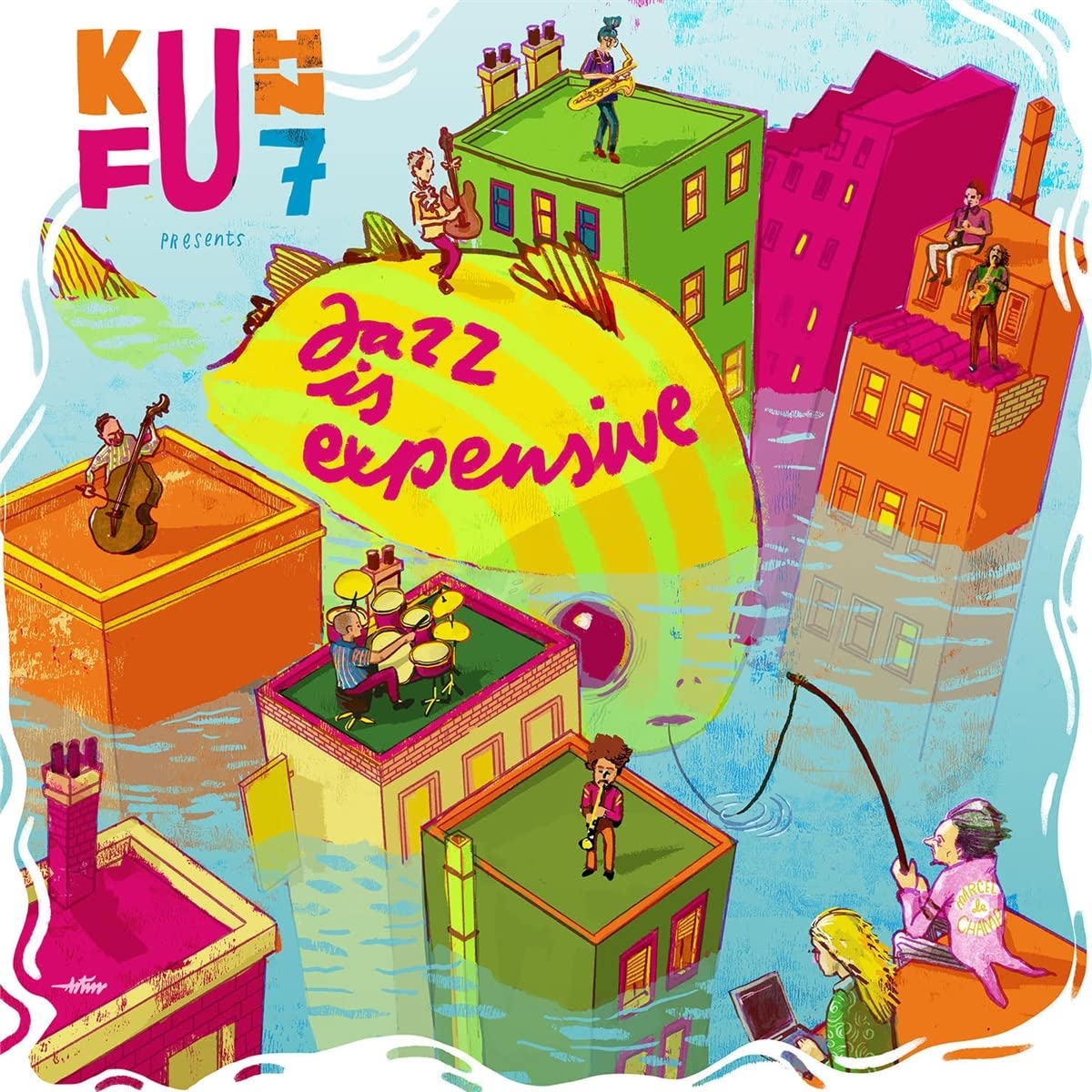 KUHN FU - Jazz Is Expensive (Uk) [LP] Vinyl Record Album Cover
