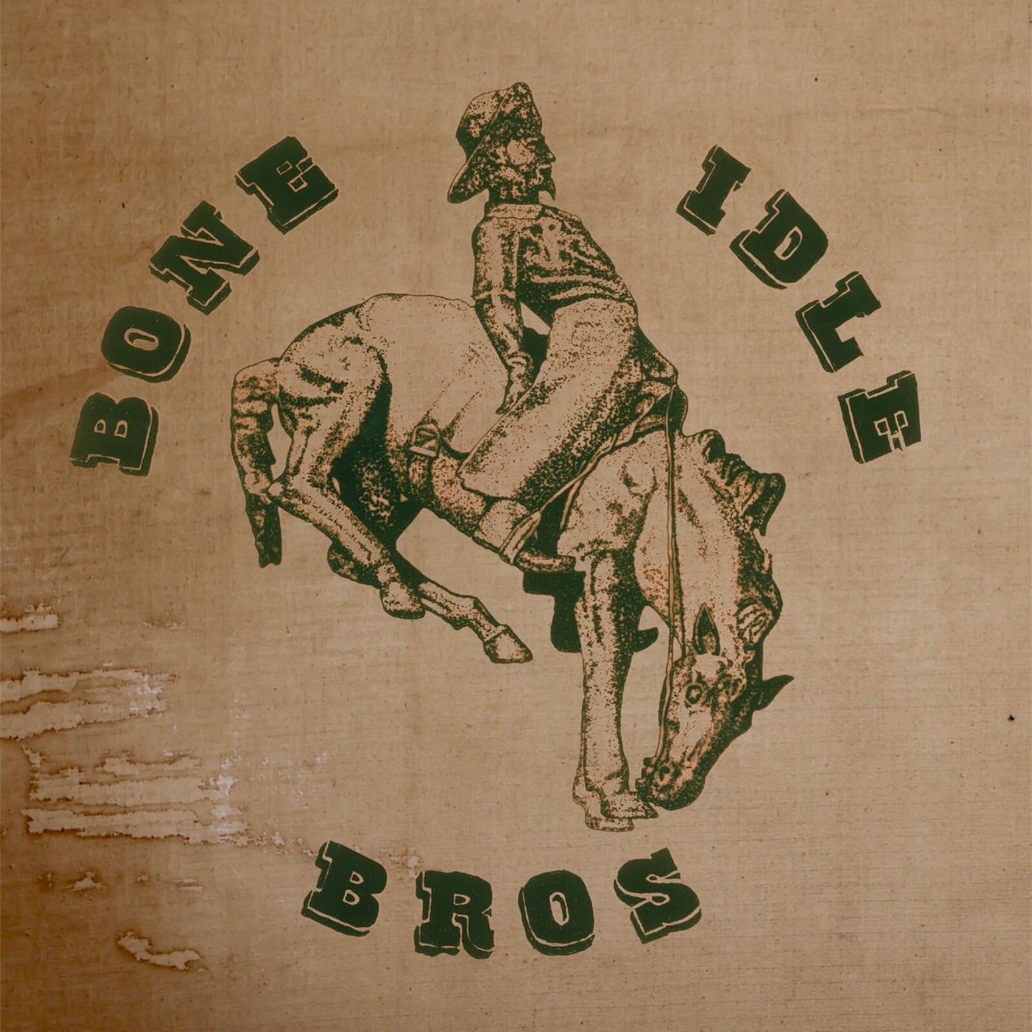 Bone Idle Bros - Bone Idle Bros [Colored Vinyl] (Red) (Uk) Vinyl Record Album Cover