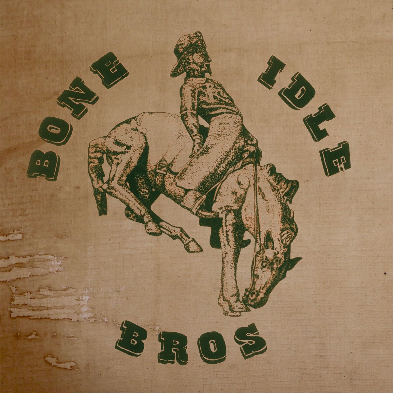 Bone Idle Bros - Bone Idle Bros [Colored Vinyl] (Red) (Uk) Vinyl Record Album Cover