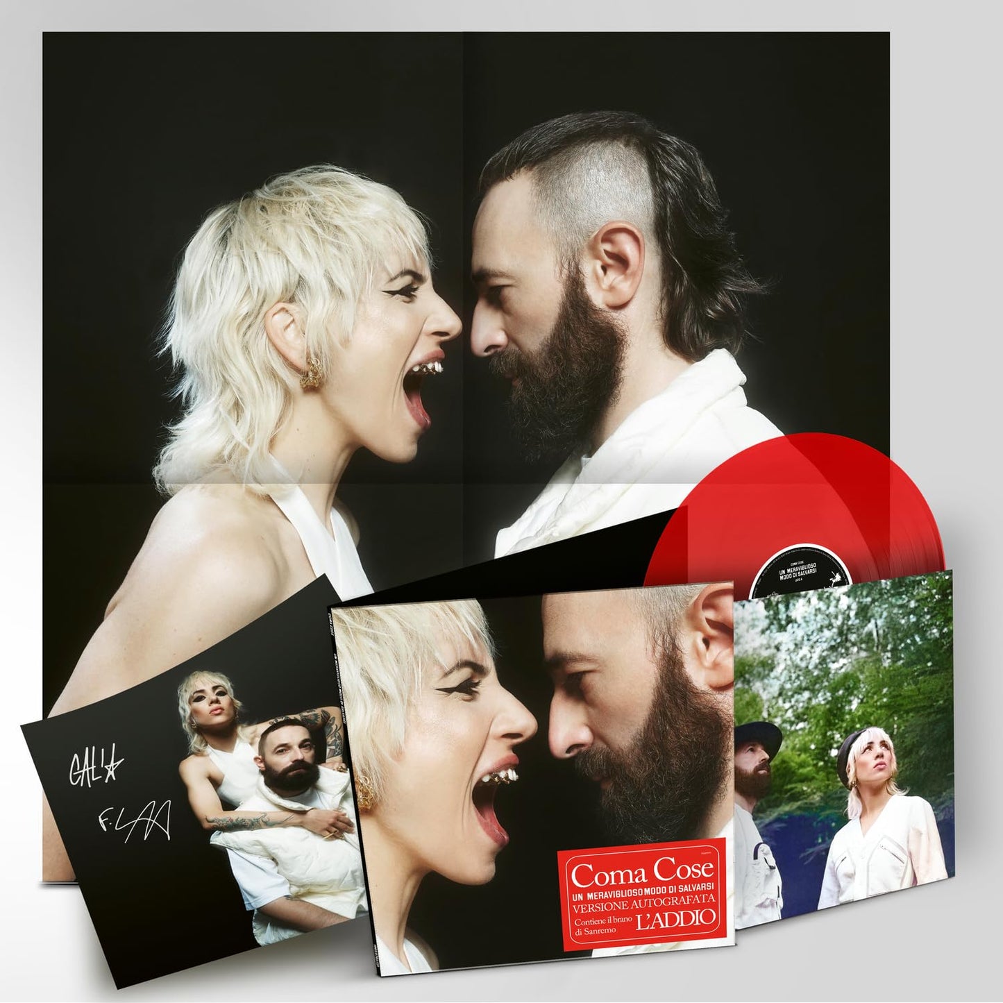 Coma Cose - Un Meraviglioso Modo Di Salvarsi (Auto) (Ita) [LP] Vinyl Record Album Cover