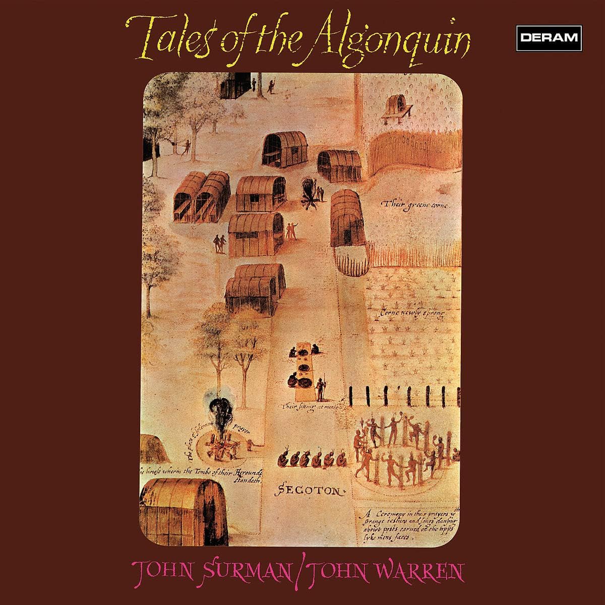 John Surman / Warren,John - Tales Of The Algonquin (Uk) [LP] Vinyl Record Album Cover