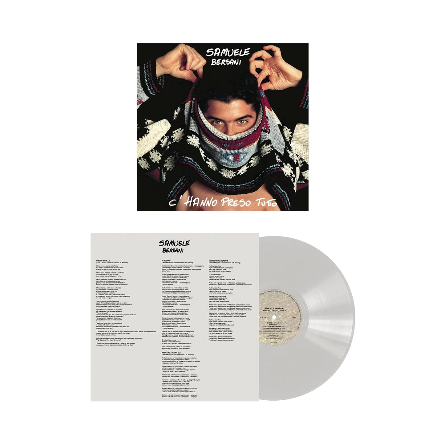 Samuele Bersani - C'hanno Preso Tutto [Colored Vinyl] [Limited Edition] (Ofgv) (Ita) Vinyl Record Album Cover