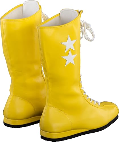 Macho Wrestler Man Madness Yellow Boots