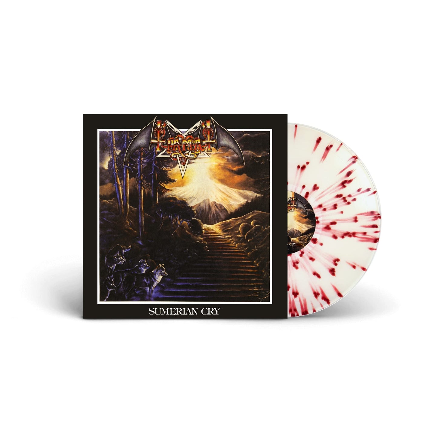 Tiamat - Sumerian Cry [Colored Vinyl] [Clear Vinyl] (Red) (Can) Vinyl Record Album Cover