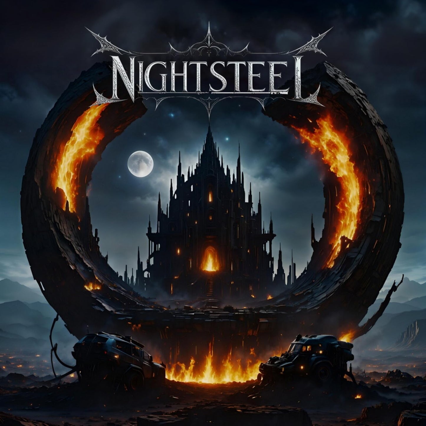 Nightsteel - Nightsteel [LP] Vinyl Record Album Cover