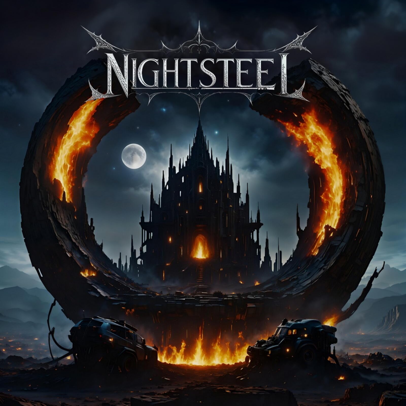 Nightsteel - Nightsteel [LP] Vinyl Record Album Cover