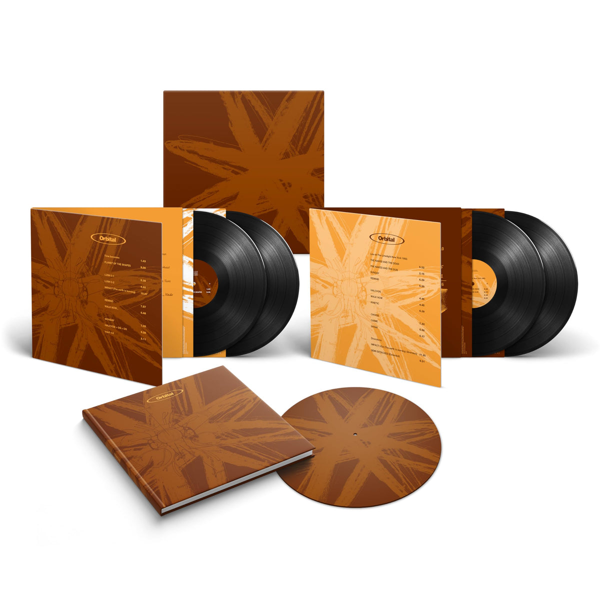 Orbital - Orbital (The Brown Album) (Uk) [LP] Vinyl Record Album Cover