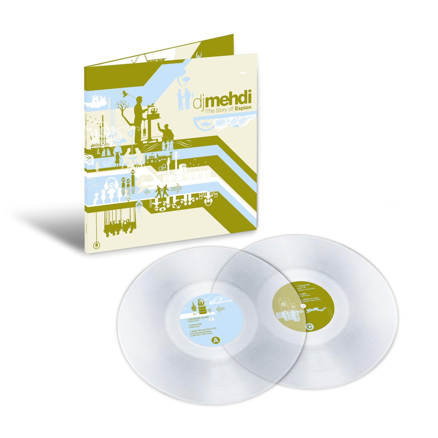 Dj Mehdi - (Story Of) Espion (Hol) [LP] Vinyl Record Album Cover