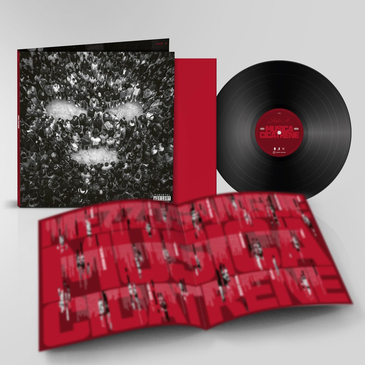 Mezzosangue - Musica Cicatrene (Blk) (Ita) [LP] Vinyl Record