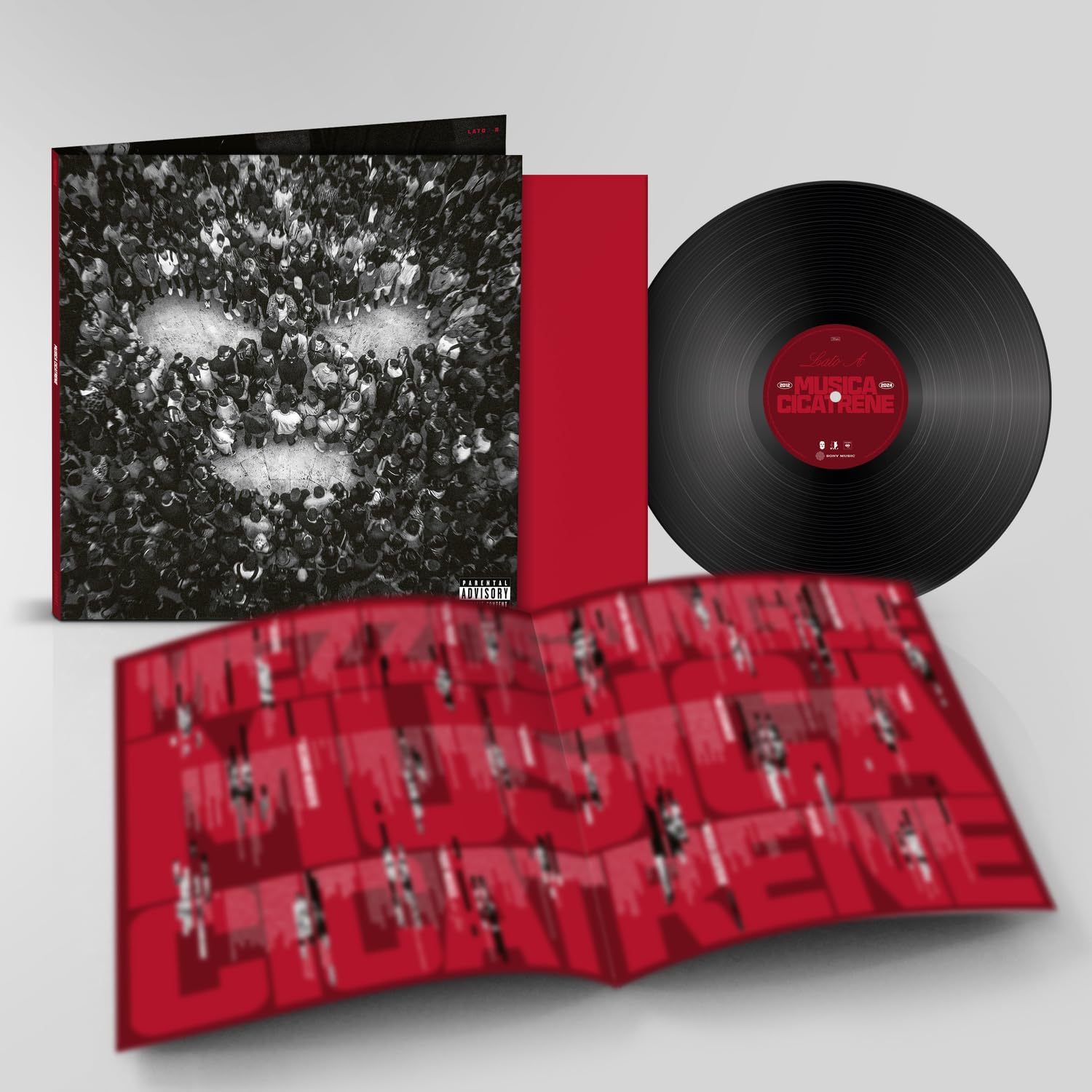 Mezzosangue - Musica Cicatrene (Blk) (Ita) [LP] Vinyl Record