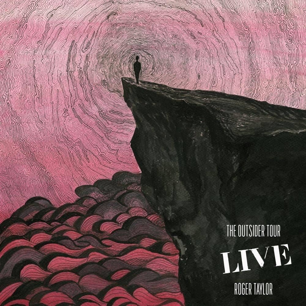 Roger Taylor - Outsider Tour Live [Colored Vinyl] [Limited Edition] (Pnk) (Uk) Vinyl Record Album Cover