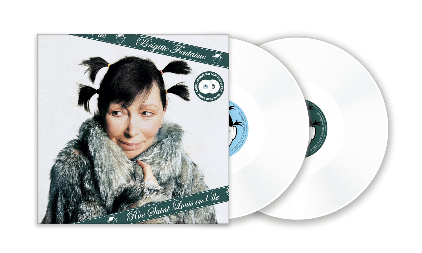 Brigitte Fontaine - Rue Saint-Louis En L'iile (Hol) [LP] Vinyl Record Album Cover