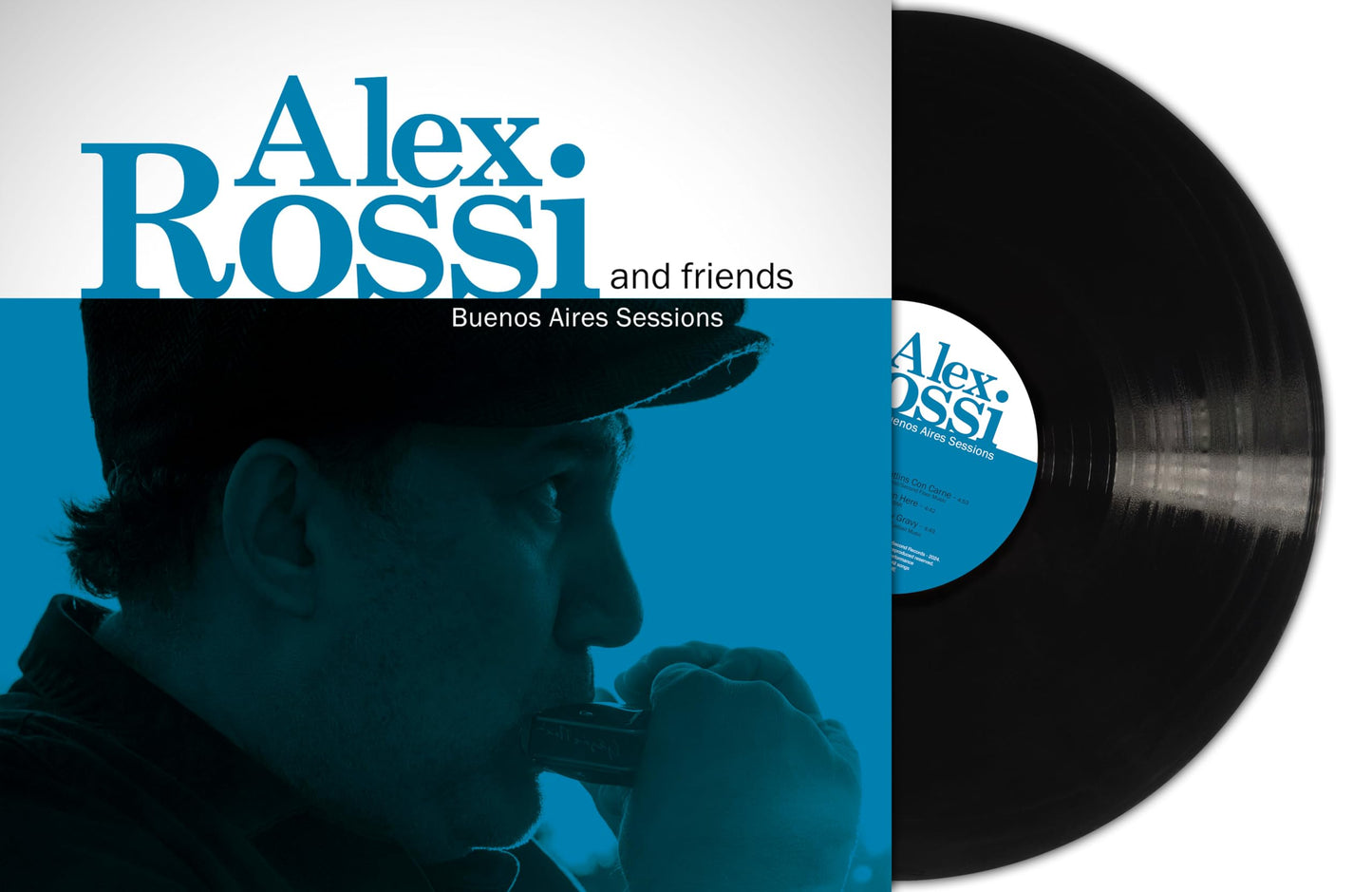 Alex Rossi & Friends - Buenos Aires Sessions (Uk) [LP] Vinyl Record Album Cover