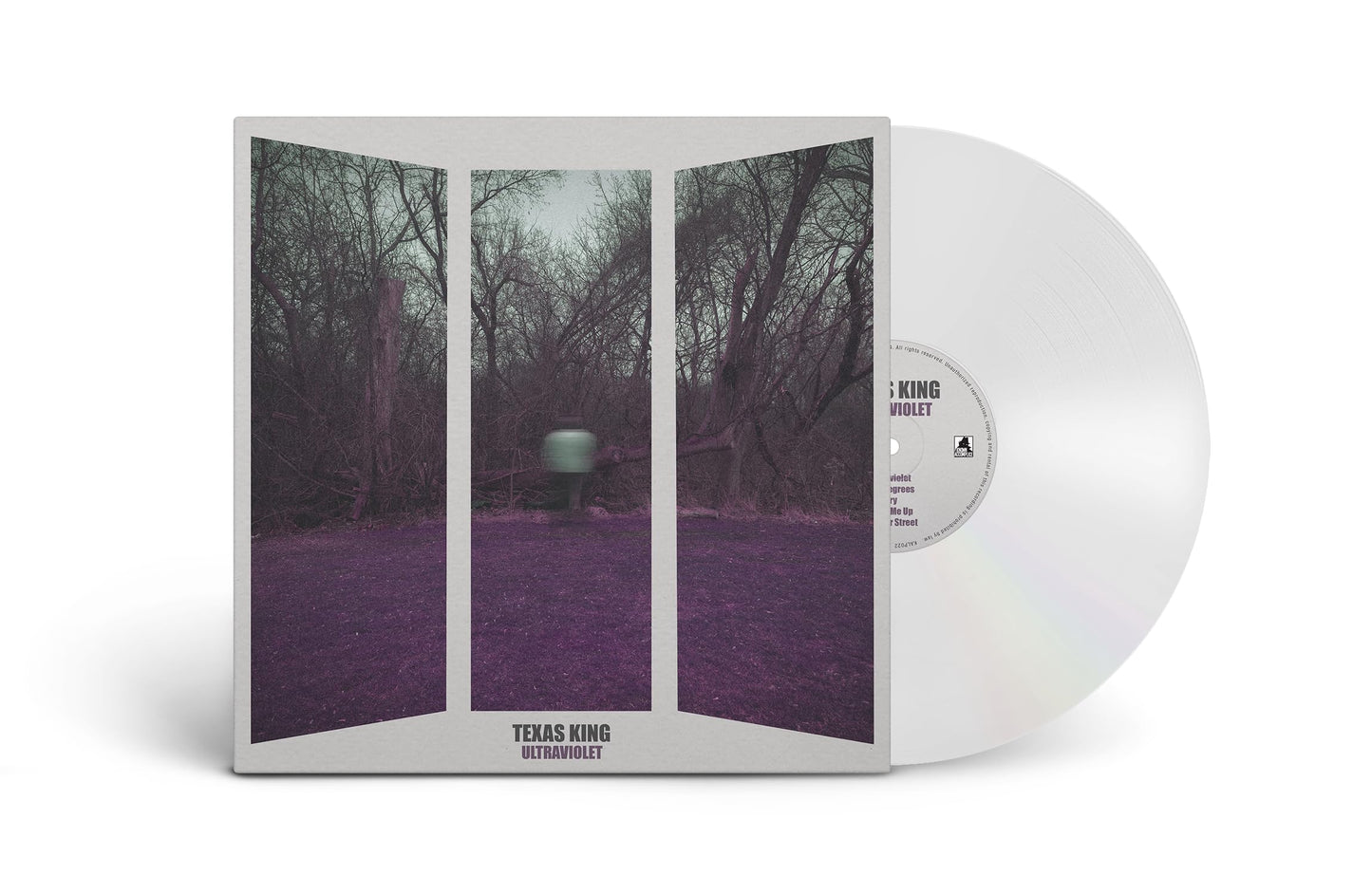 Texas King - Ultraviolet [Colored Vinyl] (Wht) (Can) Vinyl Record Album Cover