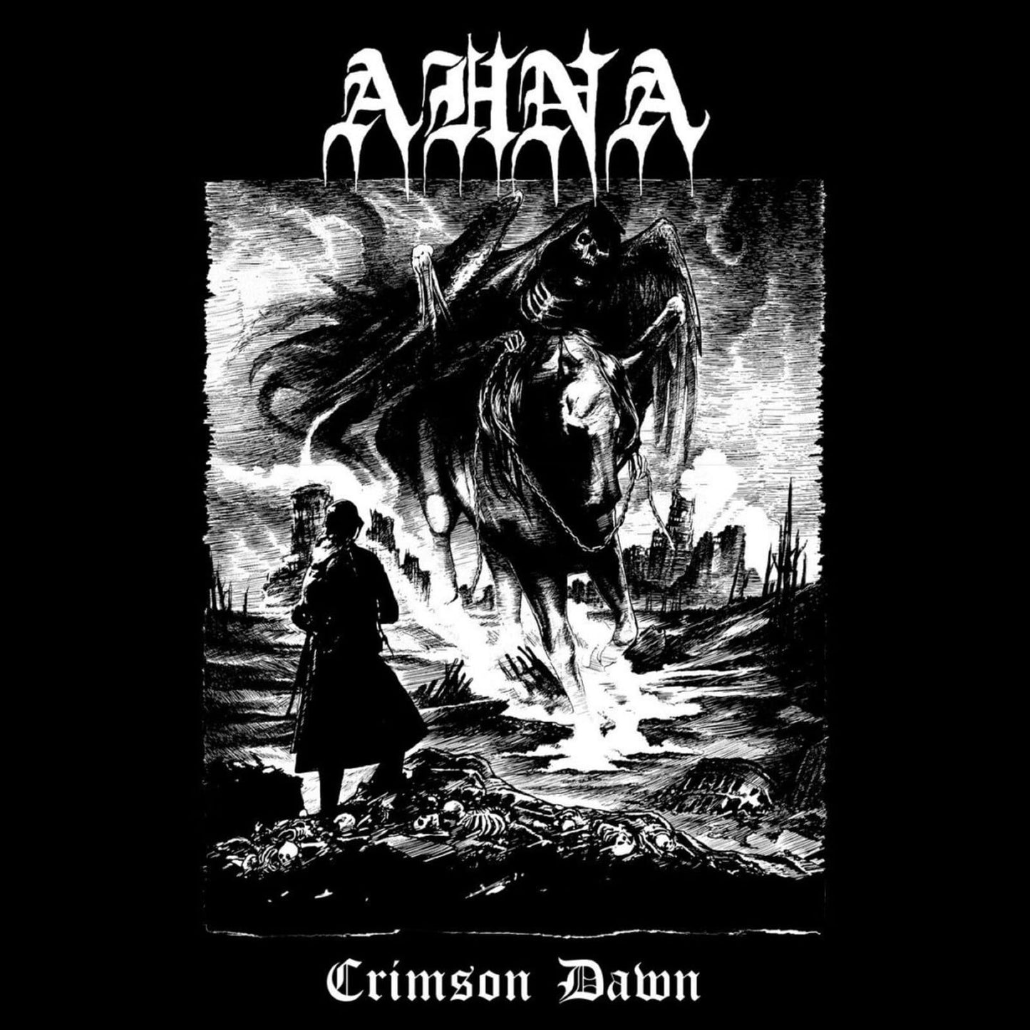 Ahna - Crimson Dawn (Uk) [LP] Vinyl Record Album Cover