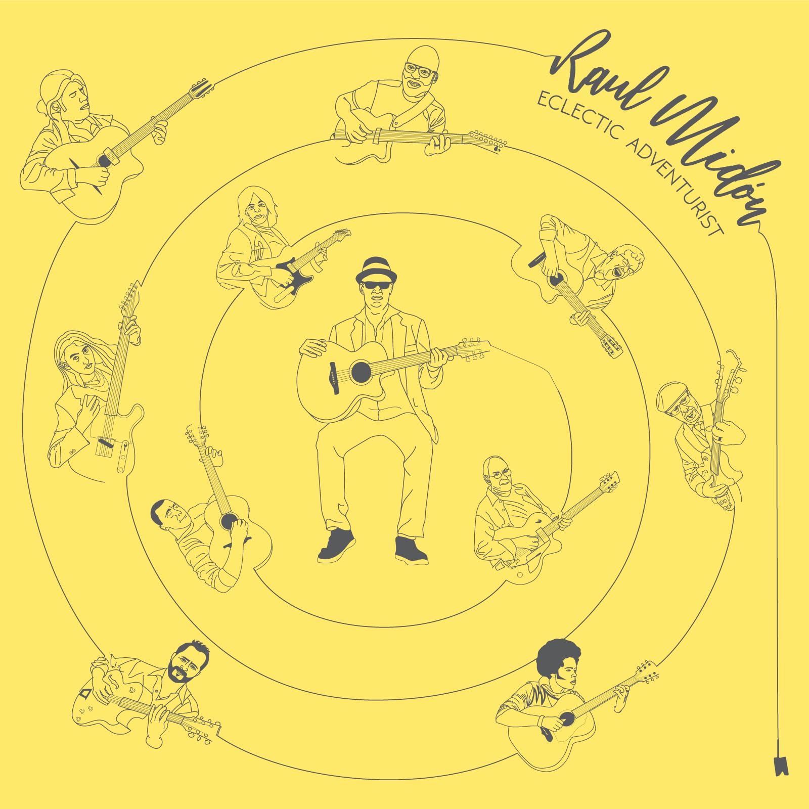 Raul Midon & Friends - Eclectic Adventurist [LP] Vinyl Record Album Cover