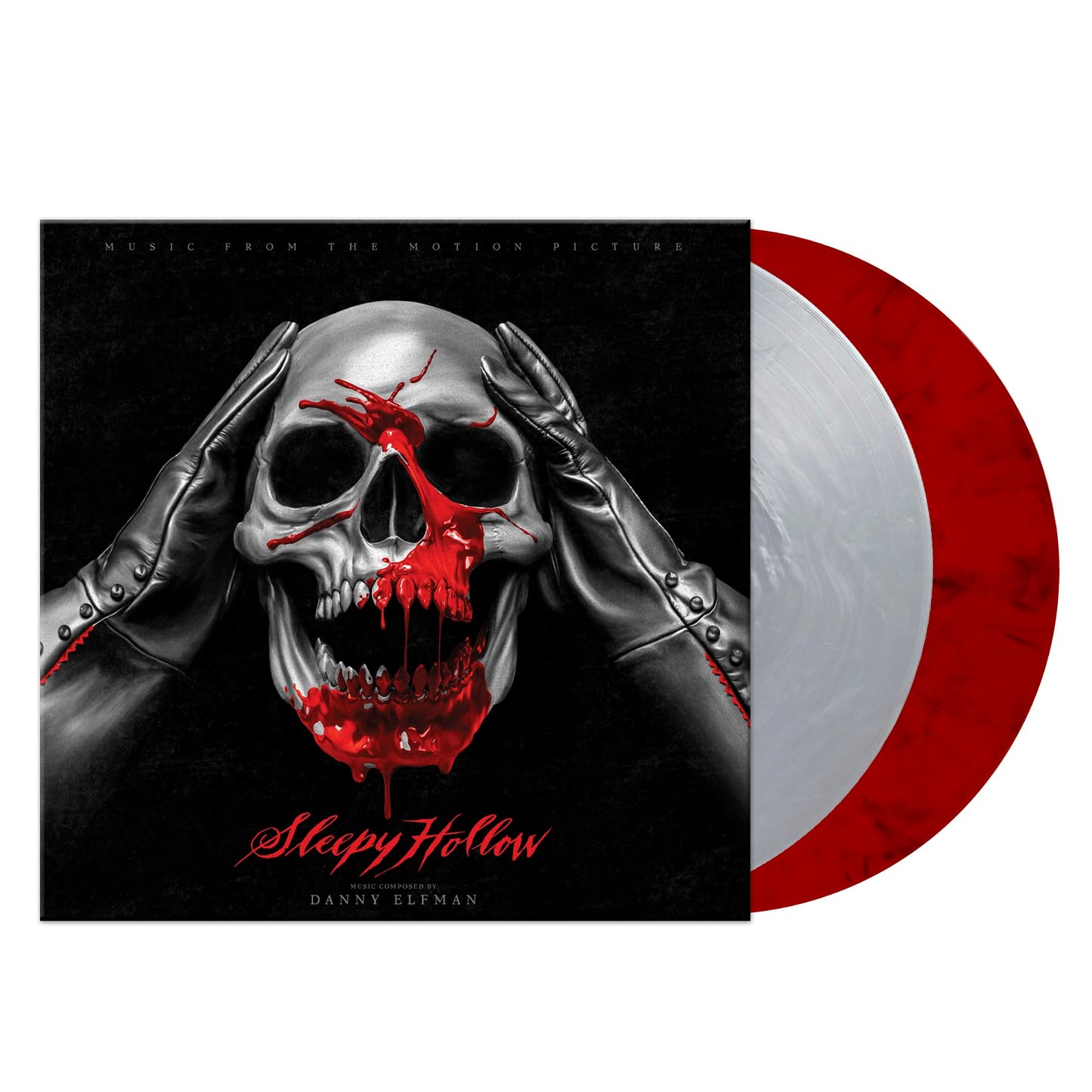 Danny Elfman (Blk) (Colv) (Ltd) (Red) (Slv) (Hol) - Sleepy Hollow - O.S.T. - Red Black & Silver Vinyl [LP] Vinyl Record Album Cover