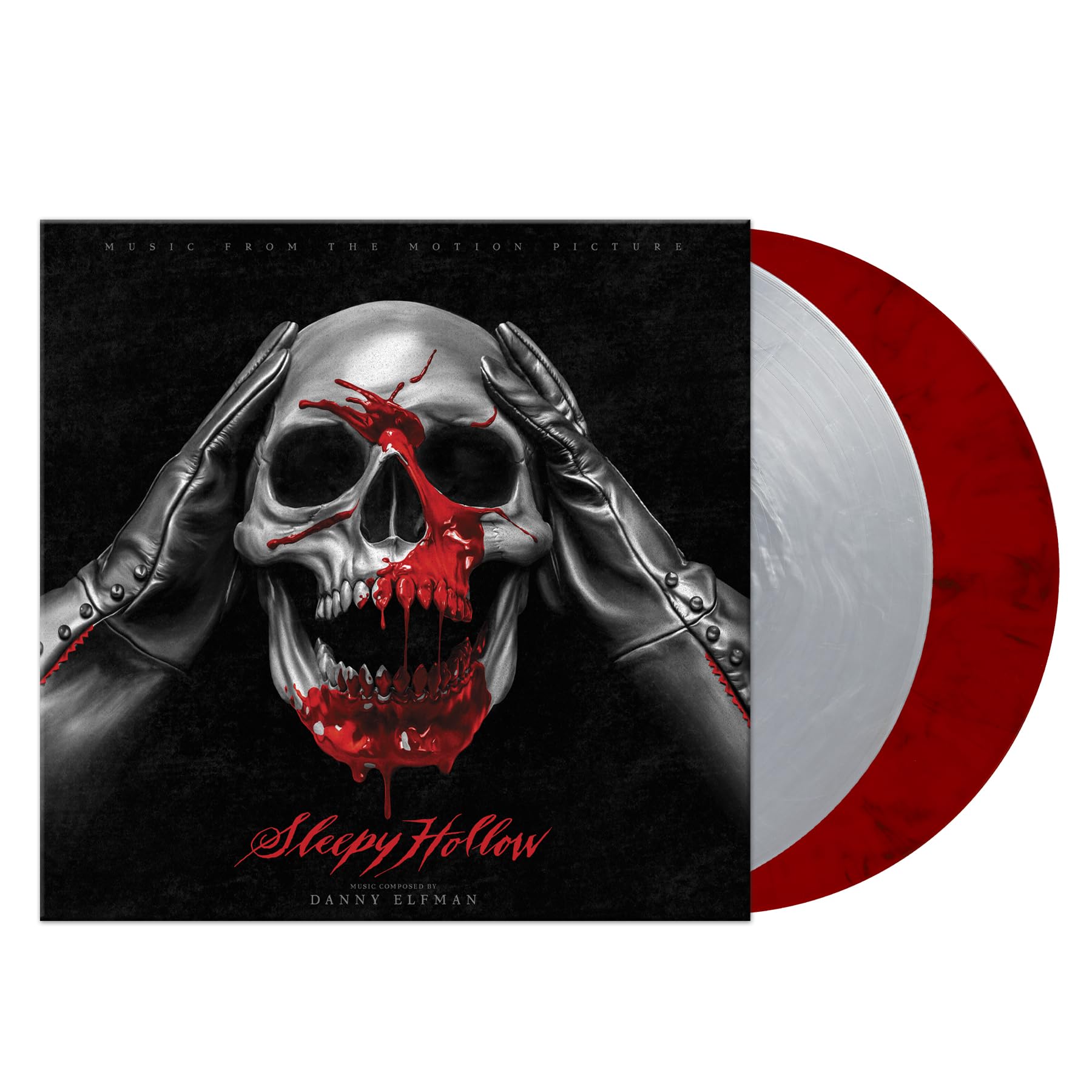 Danny Elfman (Blk) (Colv) (Ltd) (Red) (Slv) (Hol) - Sleepy Hollow - O.S.T. - Red Black & Silver Vinyl [LP] Vinyl Record Album Cover