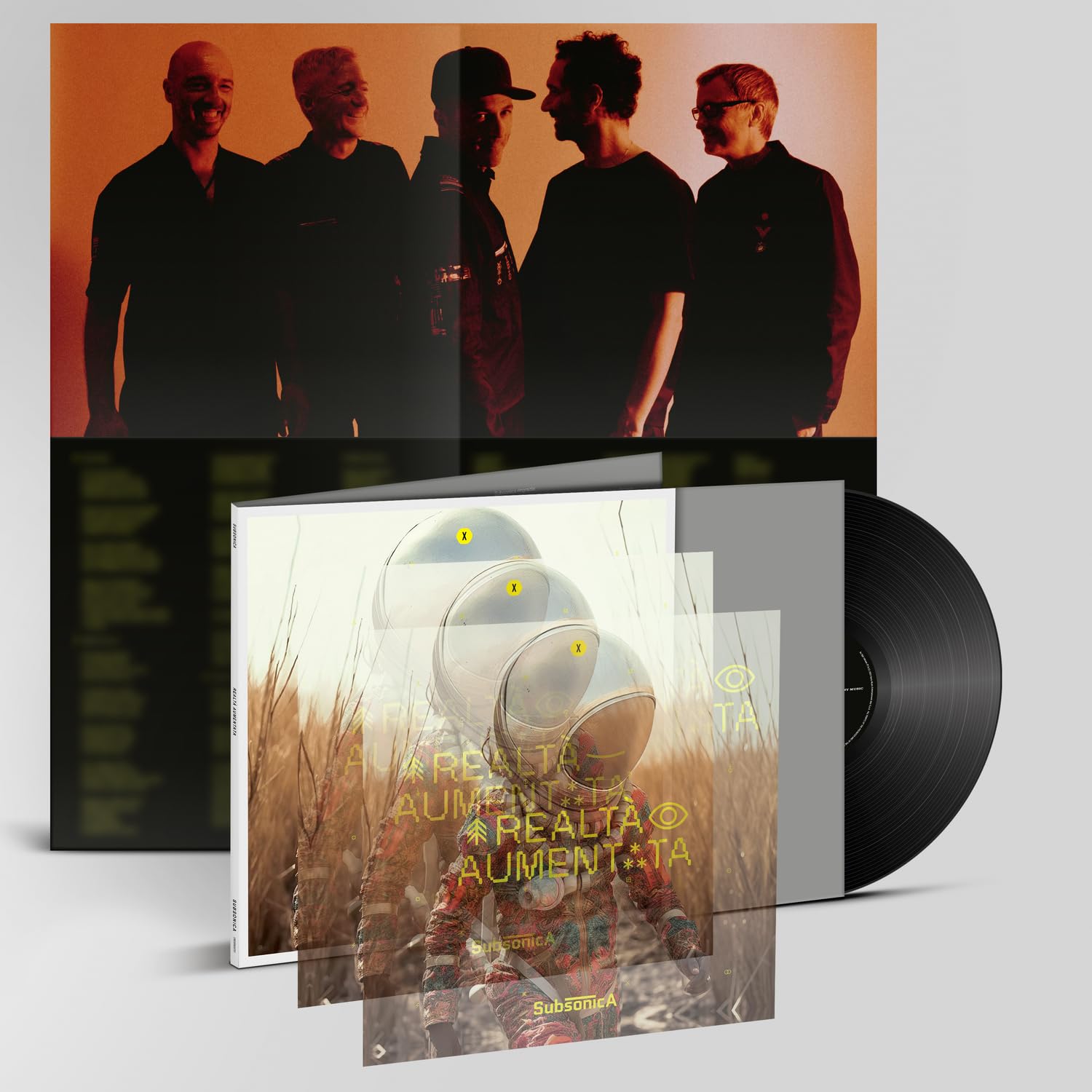 Subsonica - Realta Aumentata (Blk) [180 Gram] (Lent) (Ita) Vinyl Record Album Cover