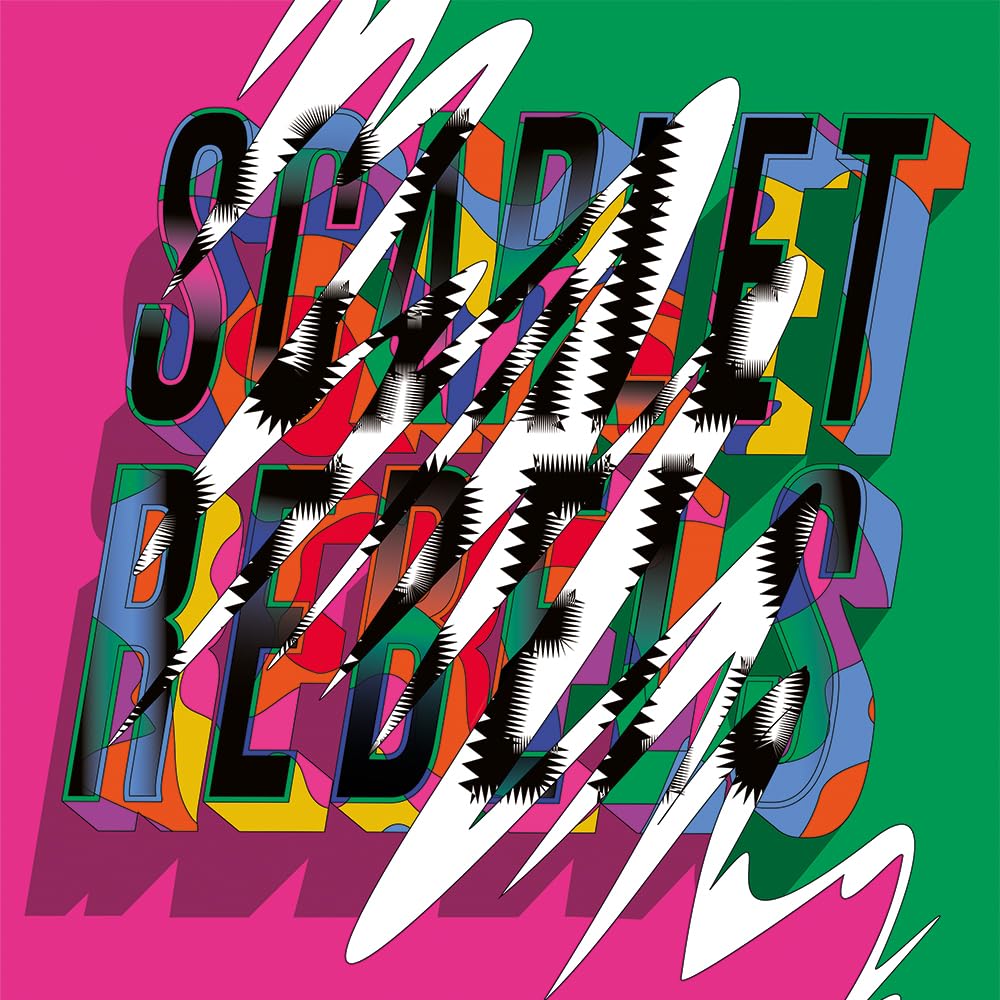 Scarlet Rebels - Where The Colours Meet (Blk) (Uk) [LP] Vinyl Record Album Cover