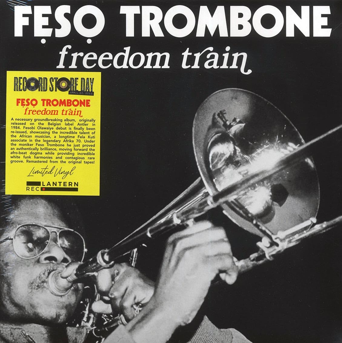 Feso Trombone - Freedom Train [Limited Edition] (Uk) Vinyl Record Album Cover