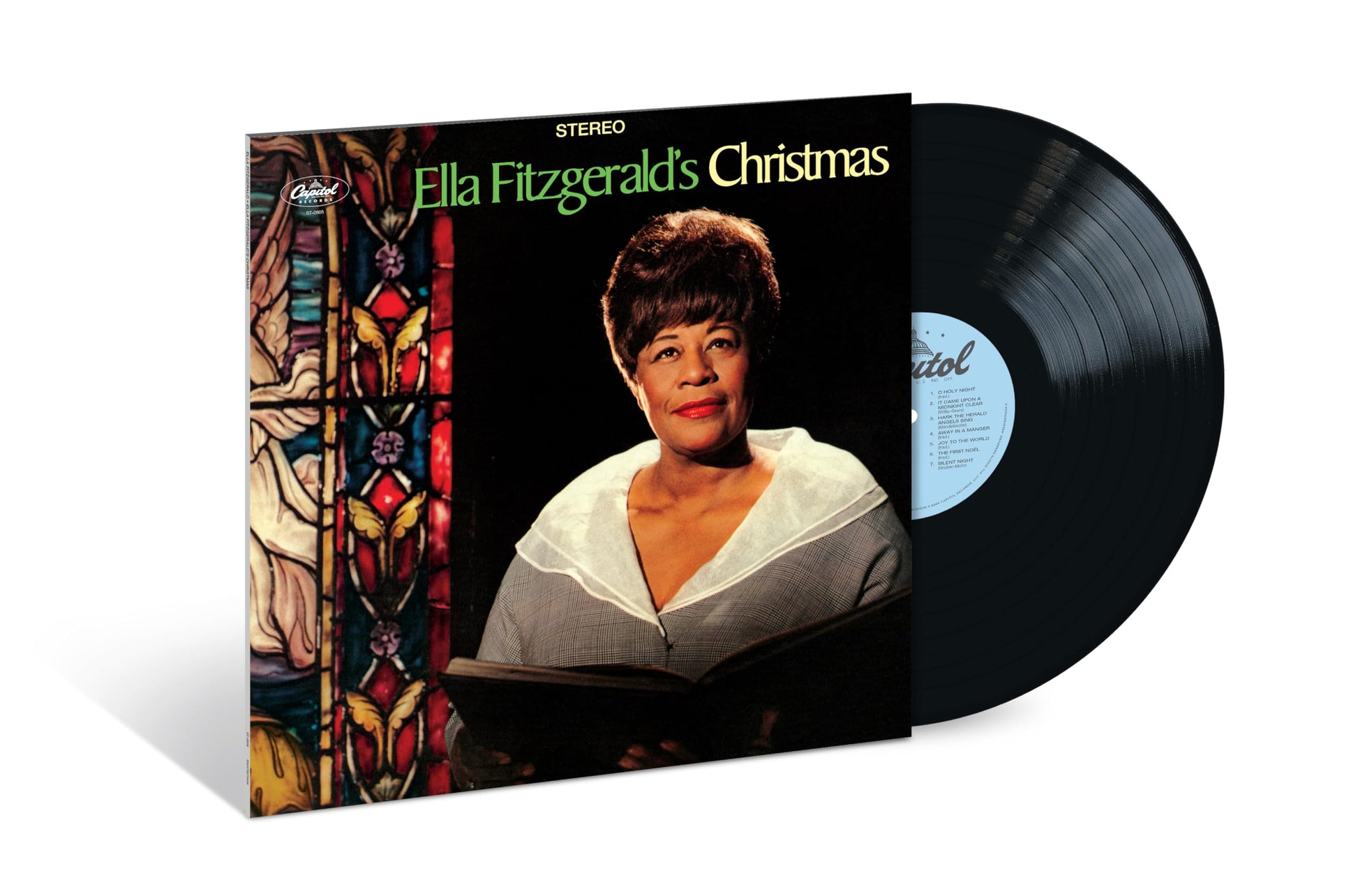 Ella Fitzgerald - Ella Fitzgerald's Christmas [180 Gram] Vinyl Record Album Cover
