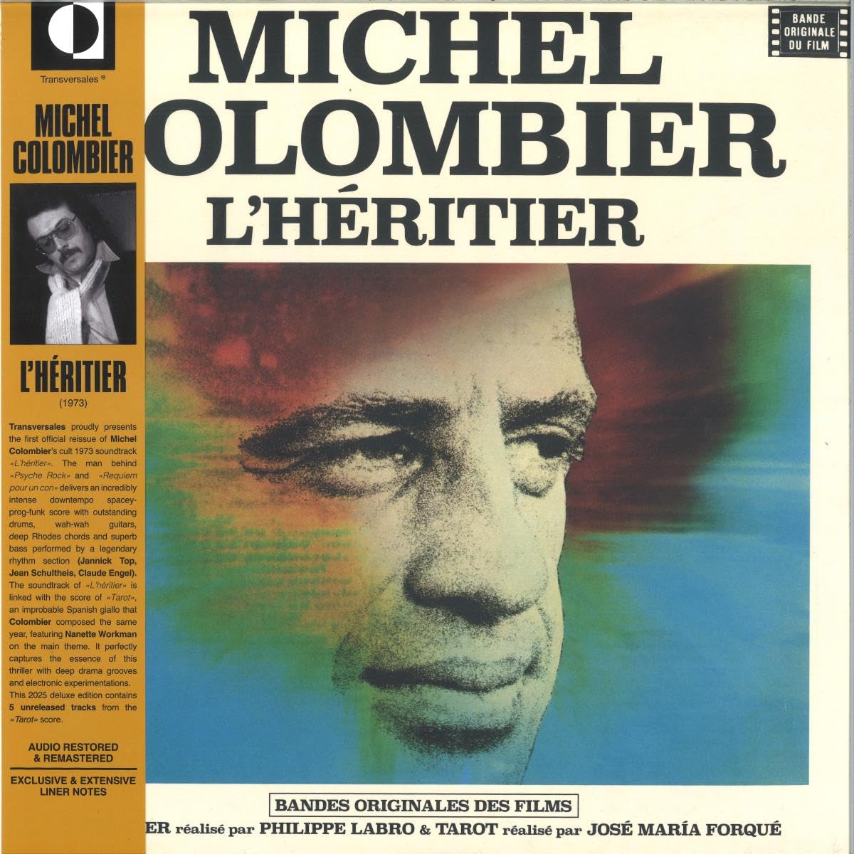 Colombier, Michel - L'Heritier [LP] Vinyl Record Album Cover