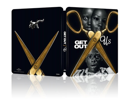 Get Out / Us Double Feature - Limited Edition Steelbook [4K Ultra HD + Blu-ray + Digital]