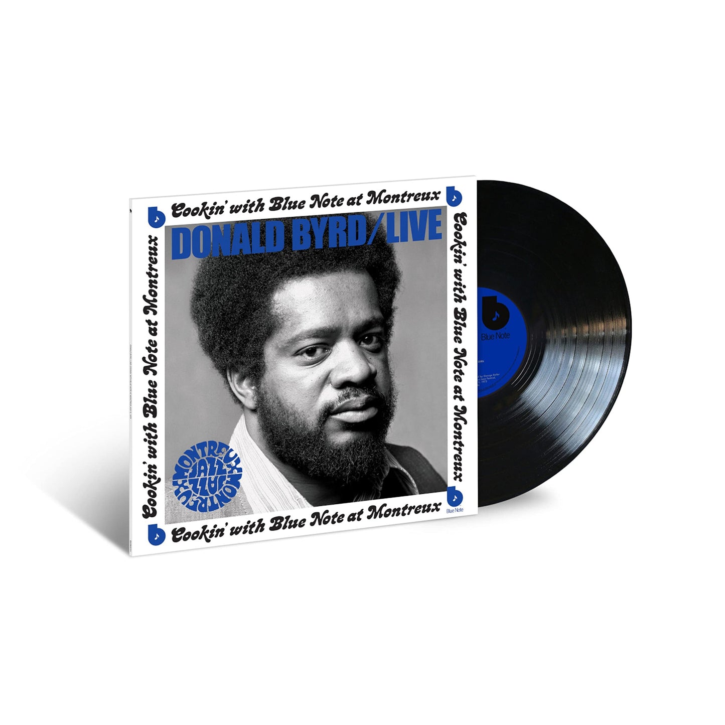 Donald Byrd - Live: Cookin With Blue Note At Montreux July 5 [LP] Vinyl Record Album Cover