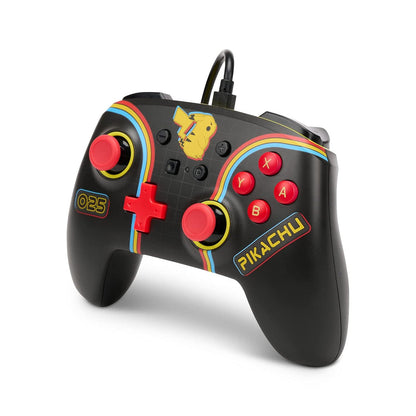 PowerA - Switch Controller Enhanced Wired: Pokemon: Pikachu Arcade - PowerA