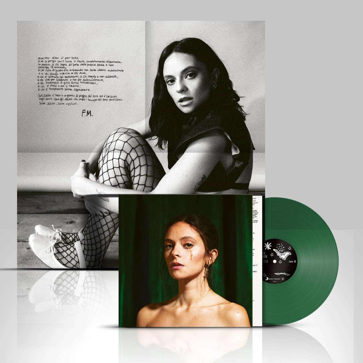 Francesca Michielin - Cani Sciolti [Colored Vinyl] (Grn) (Ita) Vinyl Record Album Cover