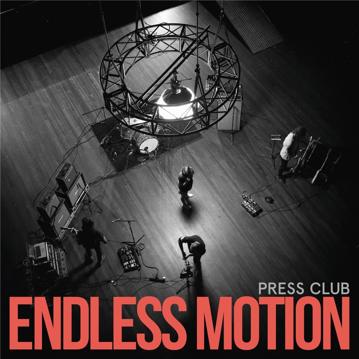 Press Club - Endless Motion (Blue) [Colored Vinyl] [Clear Vinyl] [Deluxe] (Uk) Vinyl Record Album Cover