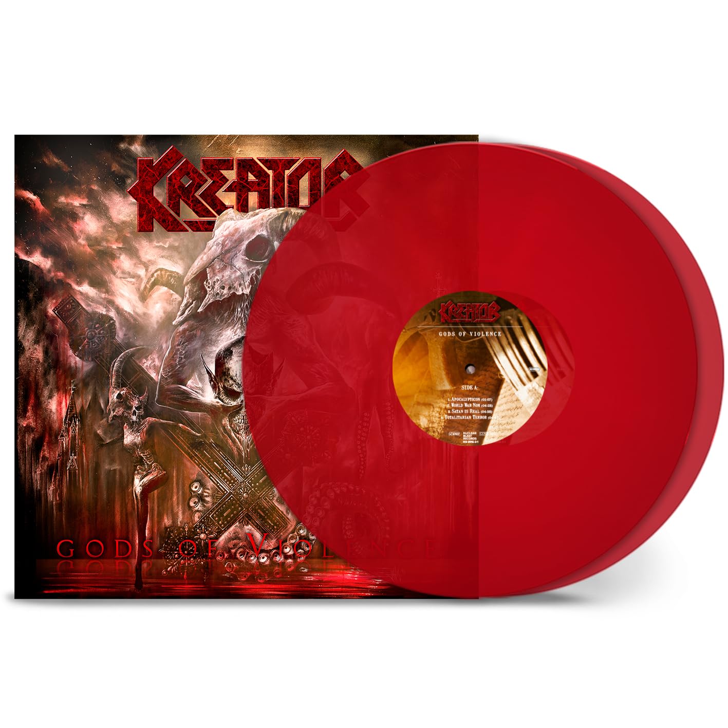 Kreator - Gods Of Violence [180 Gram] Vinyl Record Album Cover