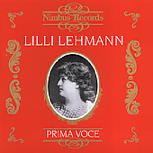 Lehmann,lilli - Prima Voce - Music CD