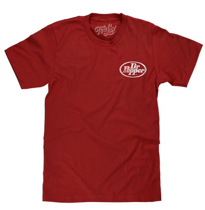 Dr Pepper Trust Me I'm a Doctor Mens T Shirt Officially Licensed Cardinal Red