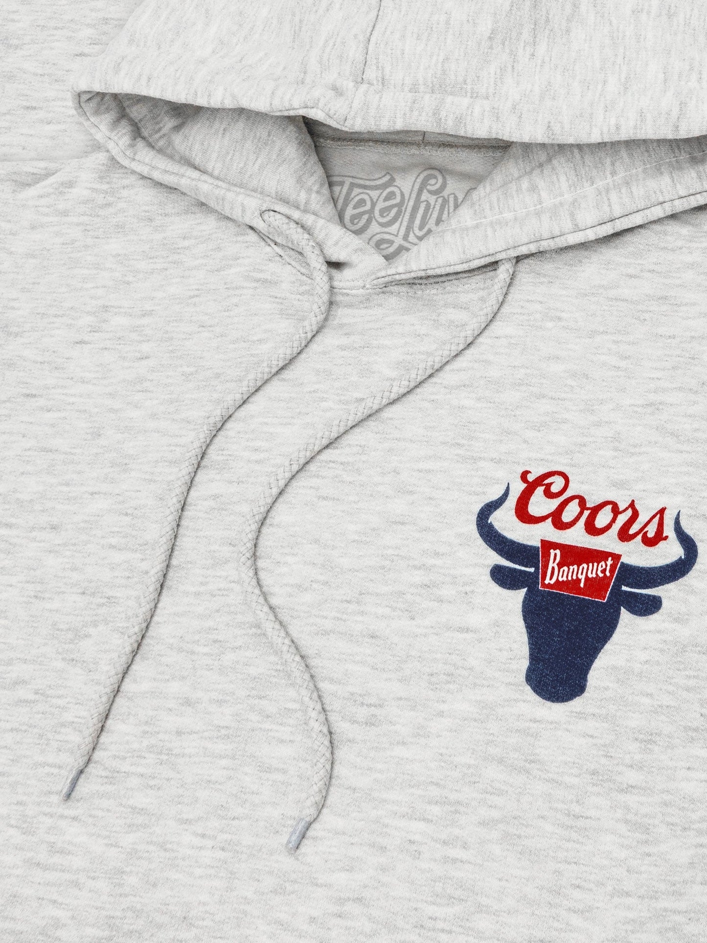 Coors Banquet Rodeo Hooded Sweatshirt Hoodie Officially Licensed - Gray