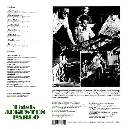 Augustus Pablo - This Is Augustus Pablo Vinyl Record